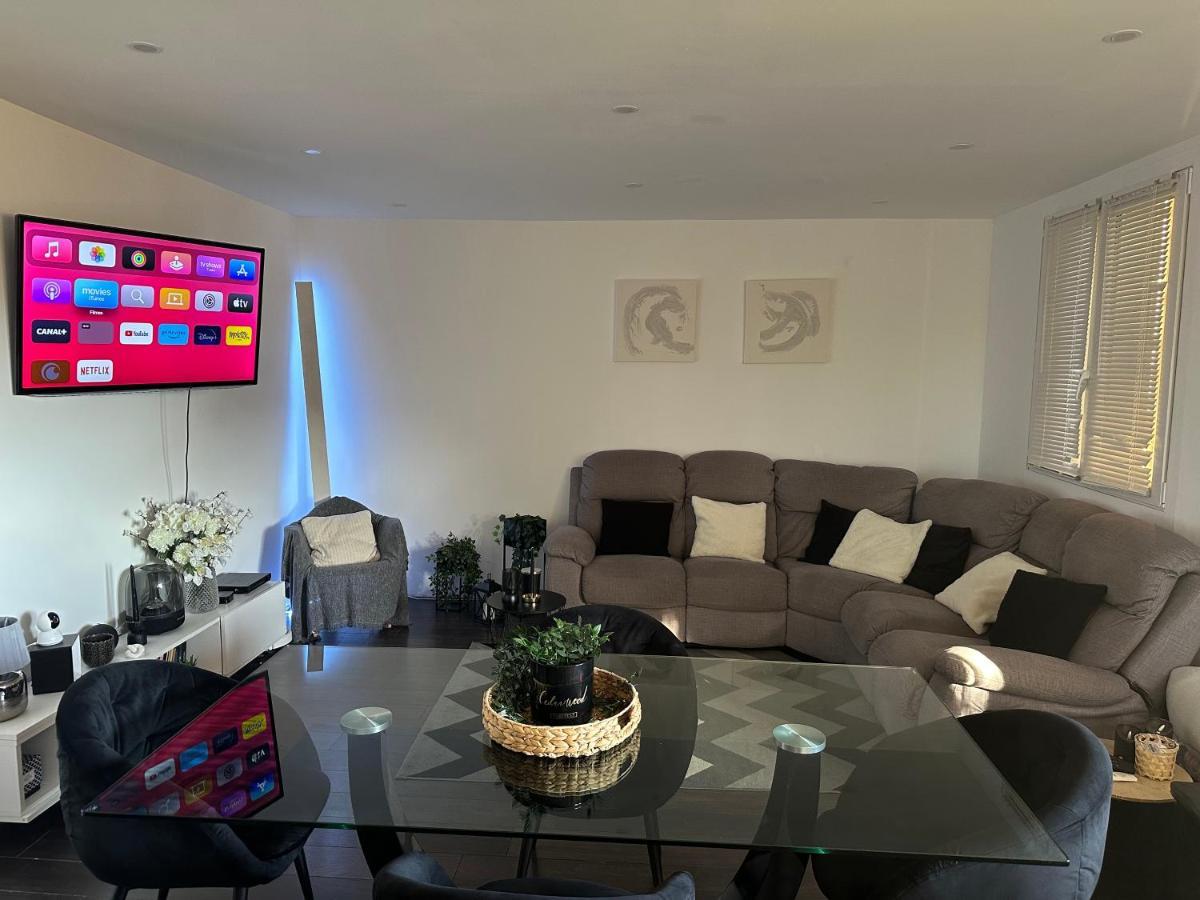 Location De Chambre Privee Dans Residence Prive, Jardins Et Parking Gratuit 1 Min To Tramway Et 9 Min De Centre-Ville, Accessibilite A Plusieurs Transports Ница Екстериор снимка